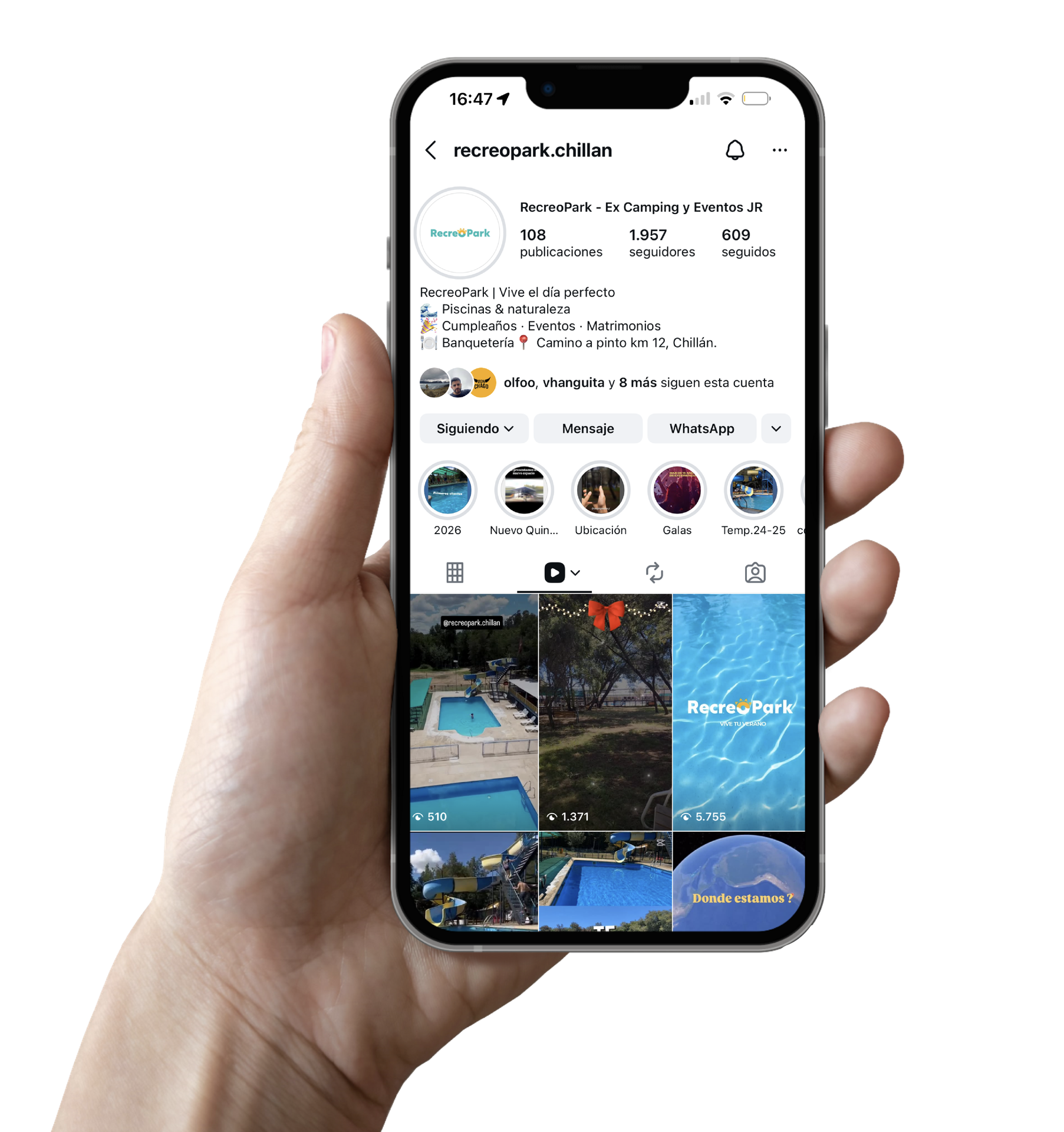 Instagram Recreopark